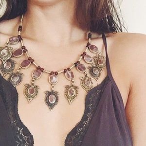 Chiara Bib Necklace by NBJ